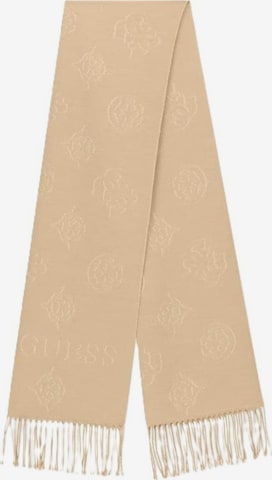 Sciarpa di GUESS in beige: frontale