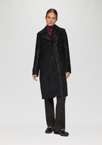 s.Oliver BLACK LABEL Tussenmantel in Zwart