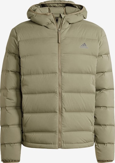 ADIDAS SPORTSWEAR Outdoor jakna 'Helionic' veličine S u maslinasta, Pregled proizvoda