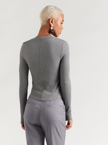 TOPSHOP Tričko 'BEA' – šedá