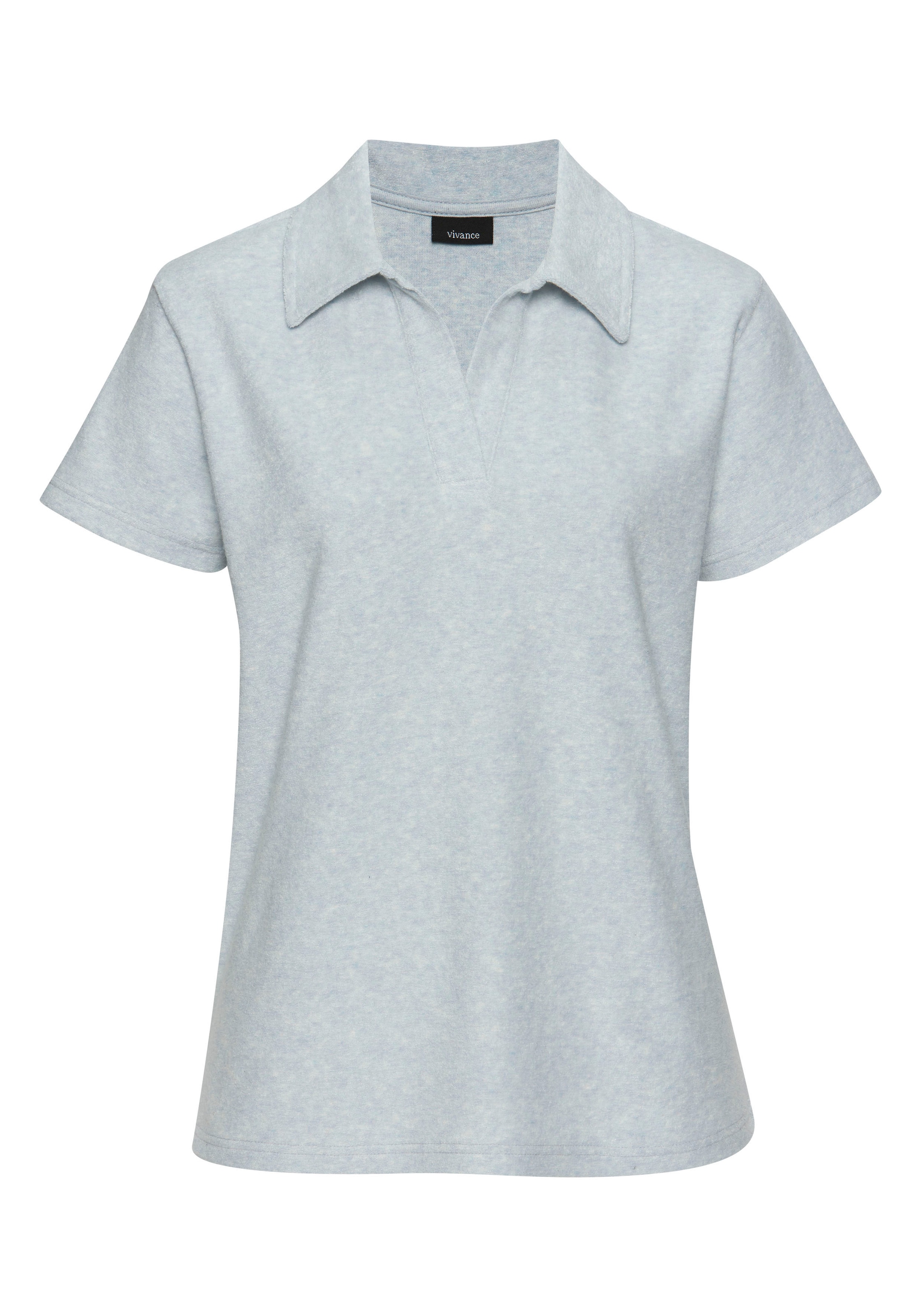 VIVANCE Poloshirt in mint, Produktansicht