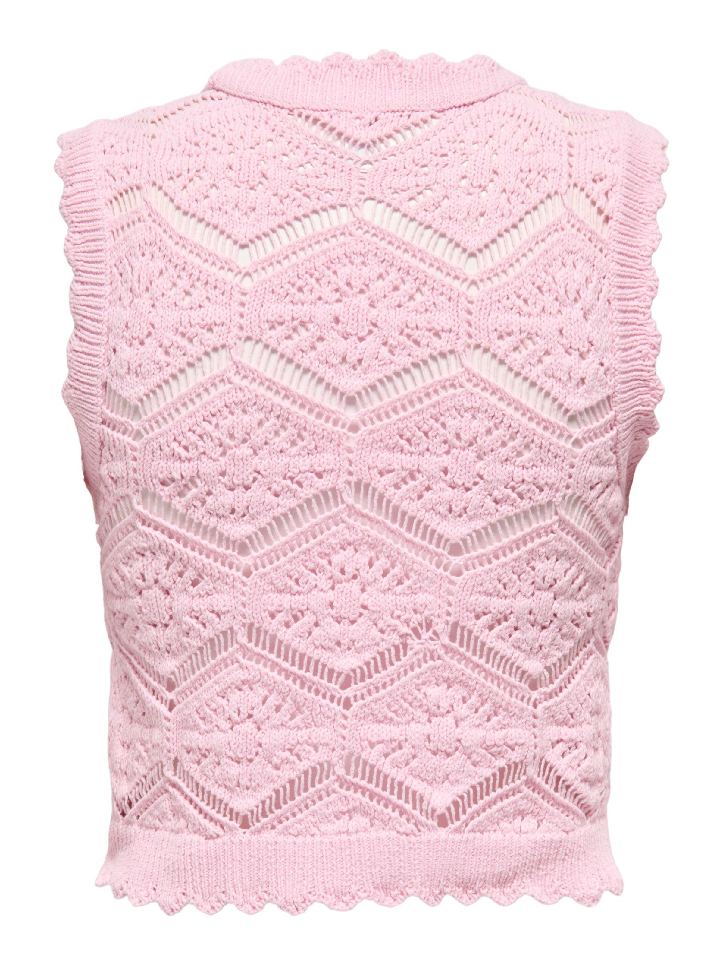 ONLY Knitted top 'ONLFrida' in Pink