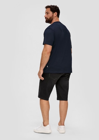 s.Oliver Red Label Big & Tall T-Shirt 'Sinalco' in Blau
