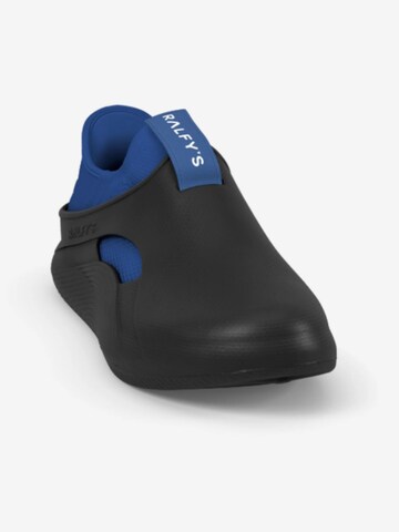 RALFY'S Classic Flats 'N1 Combo' in Blue: front