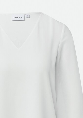 Chemisier COMMA en blanc