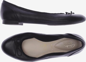 CLARKS Ballerina 39,5 in Schwarz: predná strana