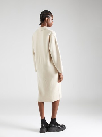 Monki Трикотажное платье в Бежевый