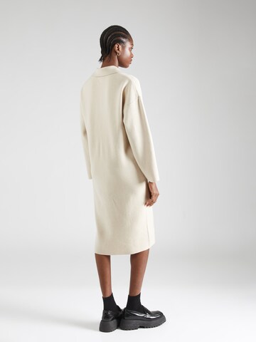 Monki Gebreide jurk in Beige