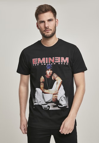 Mister Tee Póló 'Eminem Seated Show' - fekete: elől
