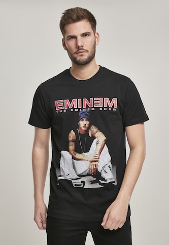 Mister Tee Tričko 'Eminem Seated Show' - Čierna: predná strana