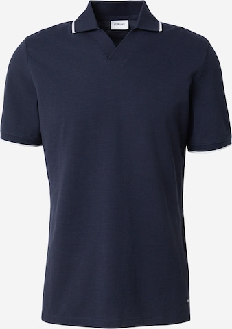 s.Oliver Тениска в синьо: отпред