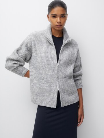 Cardigan Pull&Bear en gris : devant