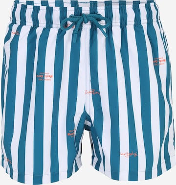 BJÖRN BORG Zwemshorts in Blauw: voorkant