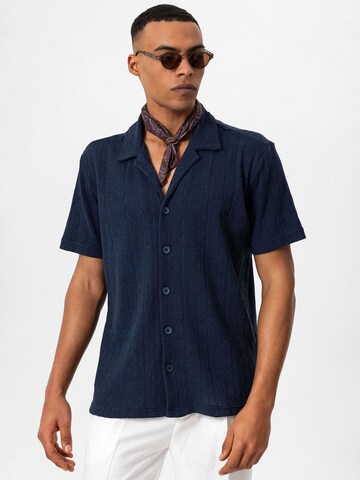 Antioch Regular fit Overhemd in Blauw