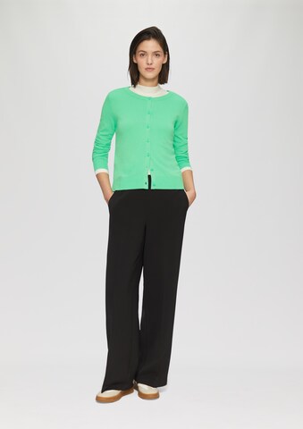 Cardigan s.Oliver en vert