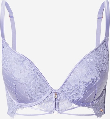 lillā Hunkemöller "Push-up" Krūšturis 'Charlie': no priekšpuses