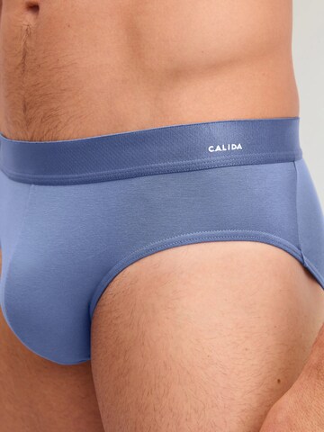 CALIDA Slip 'Cotton Code' in Blue