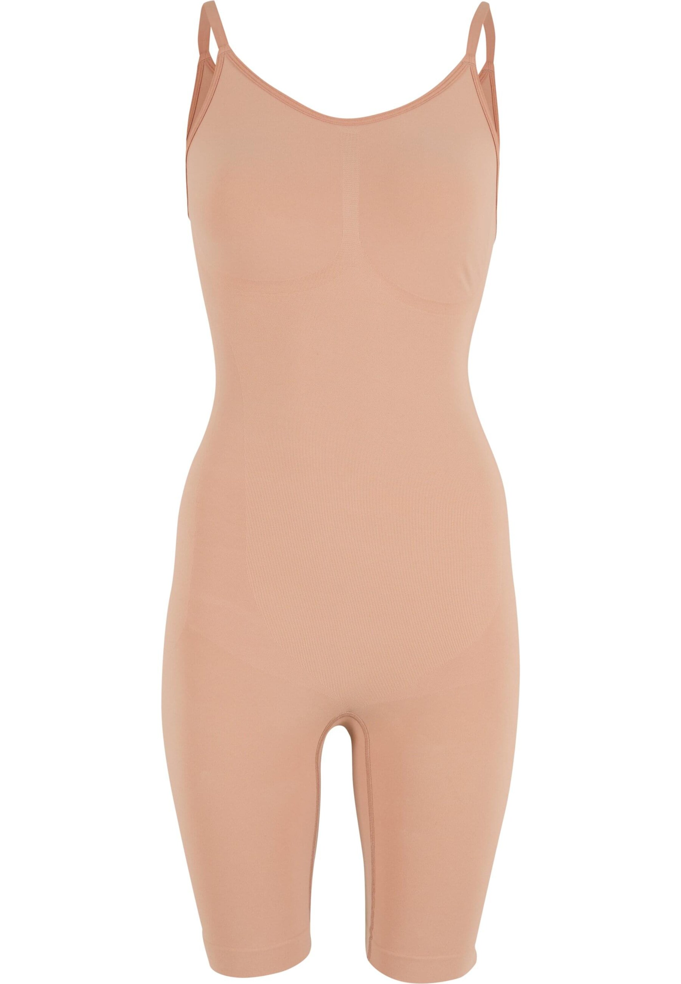 Lykkeland Atelier Bodysuit in Beige: front
