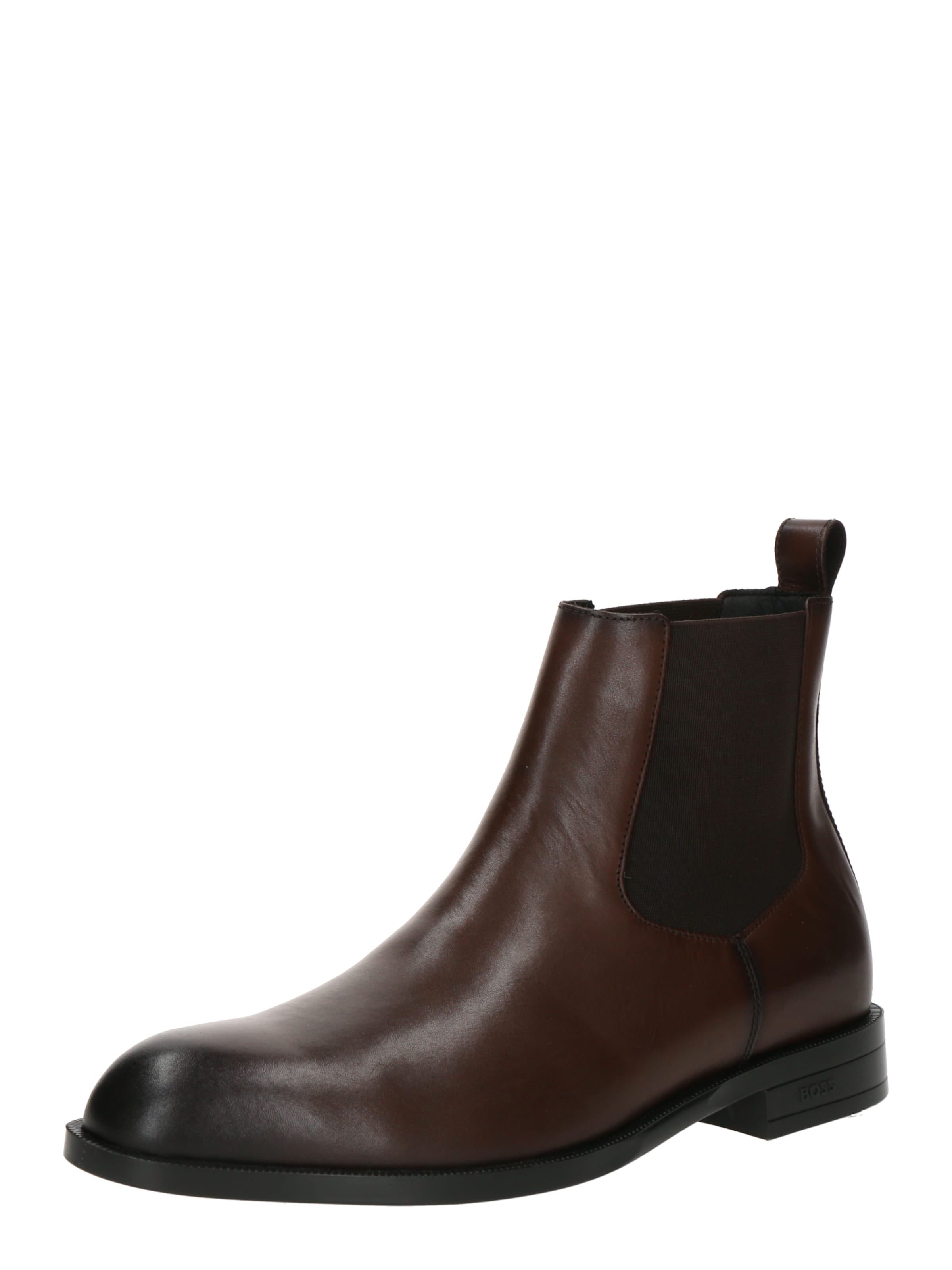 Chelsea Boots 'Tayil' BOSS en marron : devant