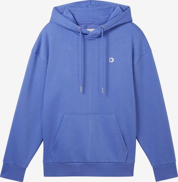 TOM TAILOR DENIM Sweatshirt in Blue: front