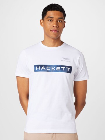 Hackett London T-Shirt in Weiß: predná strana