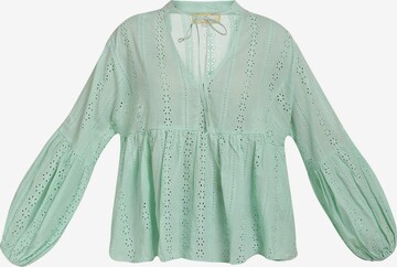 MYMO Blouse in Green: front