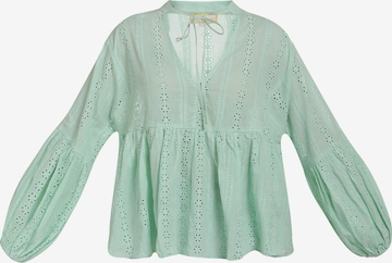 MYMO - Blusa en verde: frente