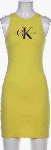 Calvin Klein Jeans Dress in XS in Yellow: front
