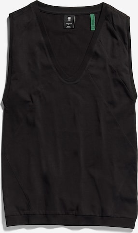 G-Star RAW Top in Schwarz: predná strana