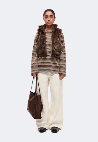 Hailys Vest 'Fi44lu' in Brown