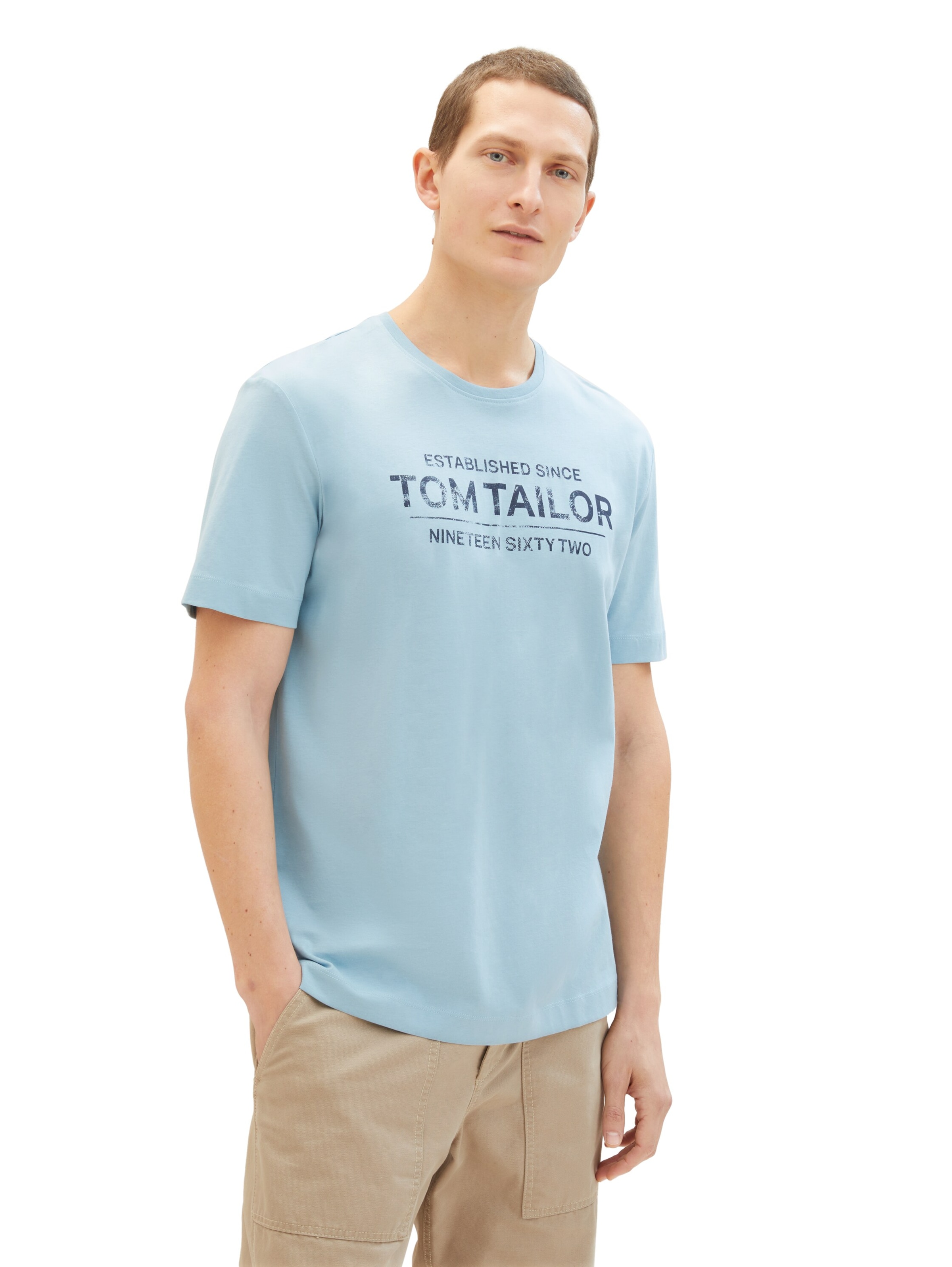 TOM TAILOR T-Shirts in Blau