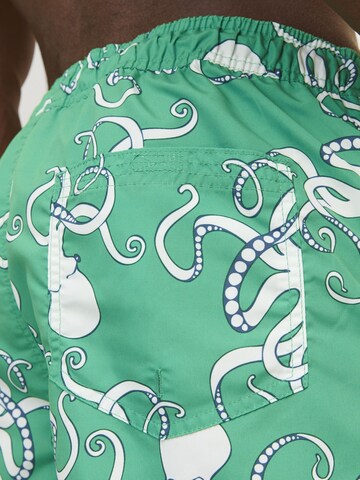 JACK & JONES Zwemshorts in Groen