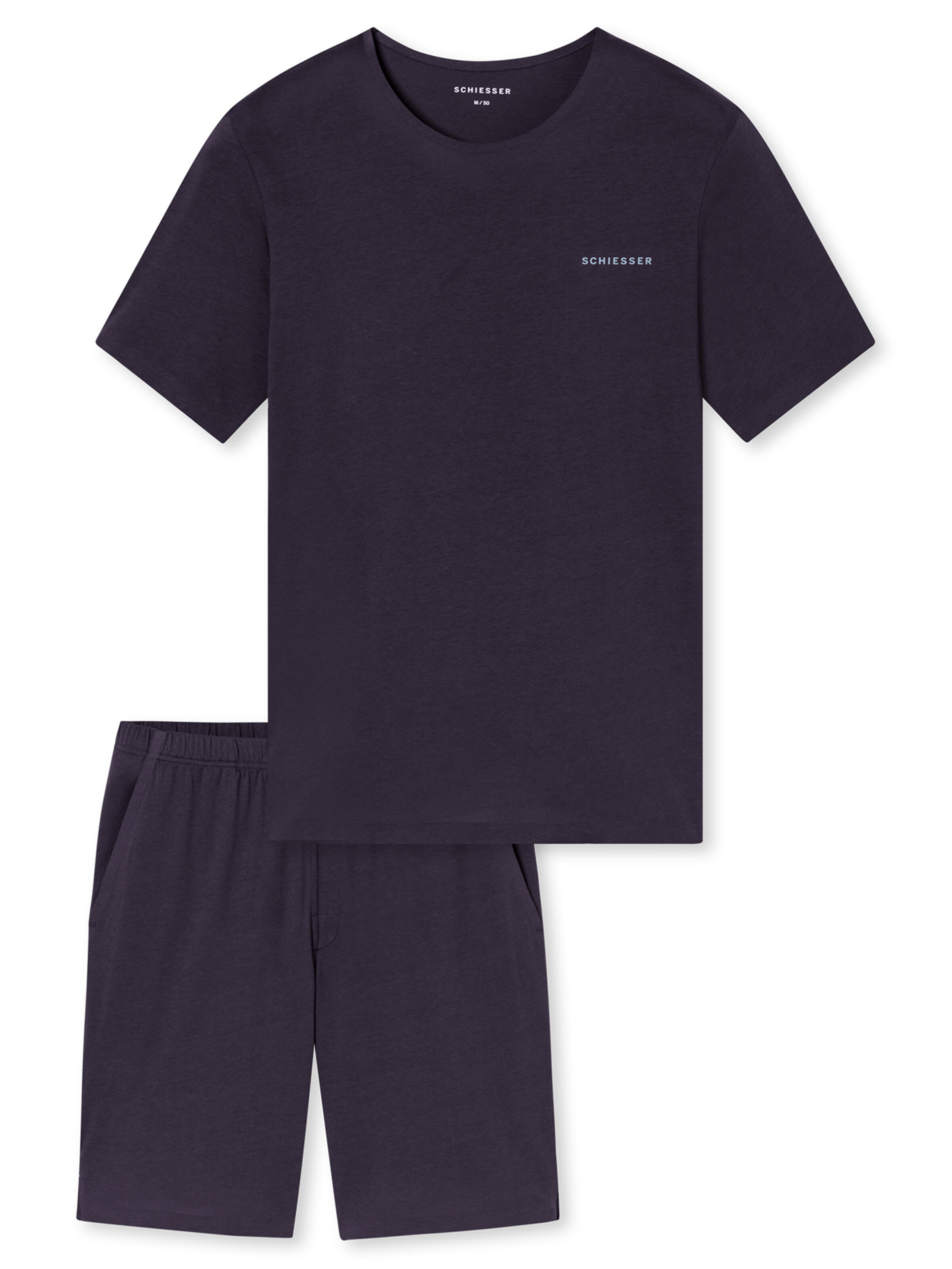 SCHIESSER Shorty ' Modern Bonded ' in Grau: Vorderseite