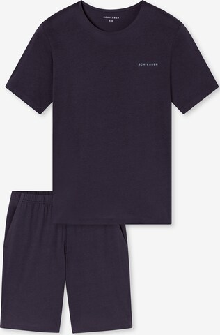 SCHIESSER Shorty ' Modern Bonded ' in Grau: Vorderseite