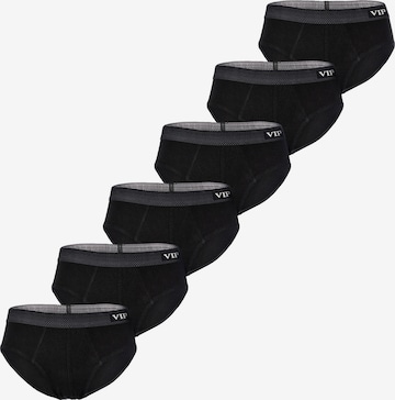 Slip ' Premium Jersey Stretch ' VIP en noir : devant