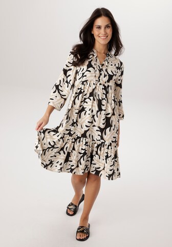 Aniston SELECTED Dress in Beige