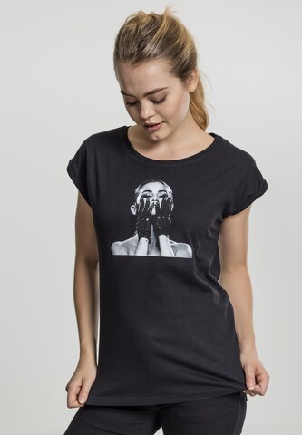Merchcode Shirt 'Selena Gomez' in Zwart