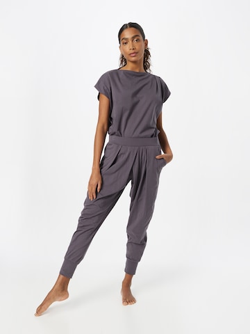 CURARE Yogawear Tapered Sports trousers in Purple