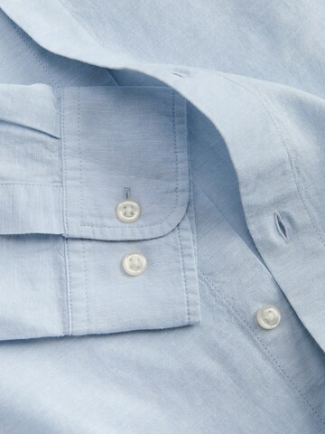 Coupe regular Chemise 'JJEBREEZE' Jack & Jones Plus en bleu