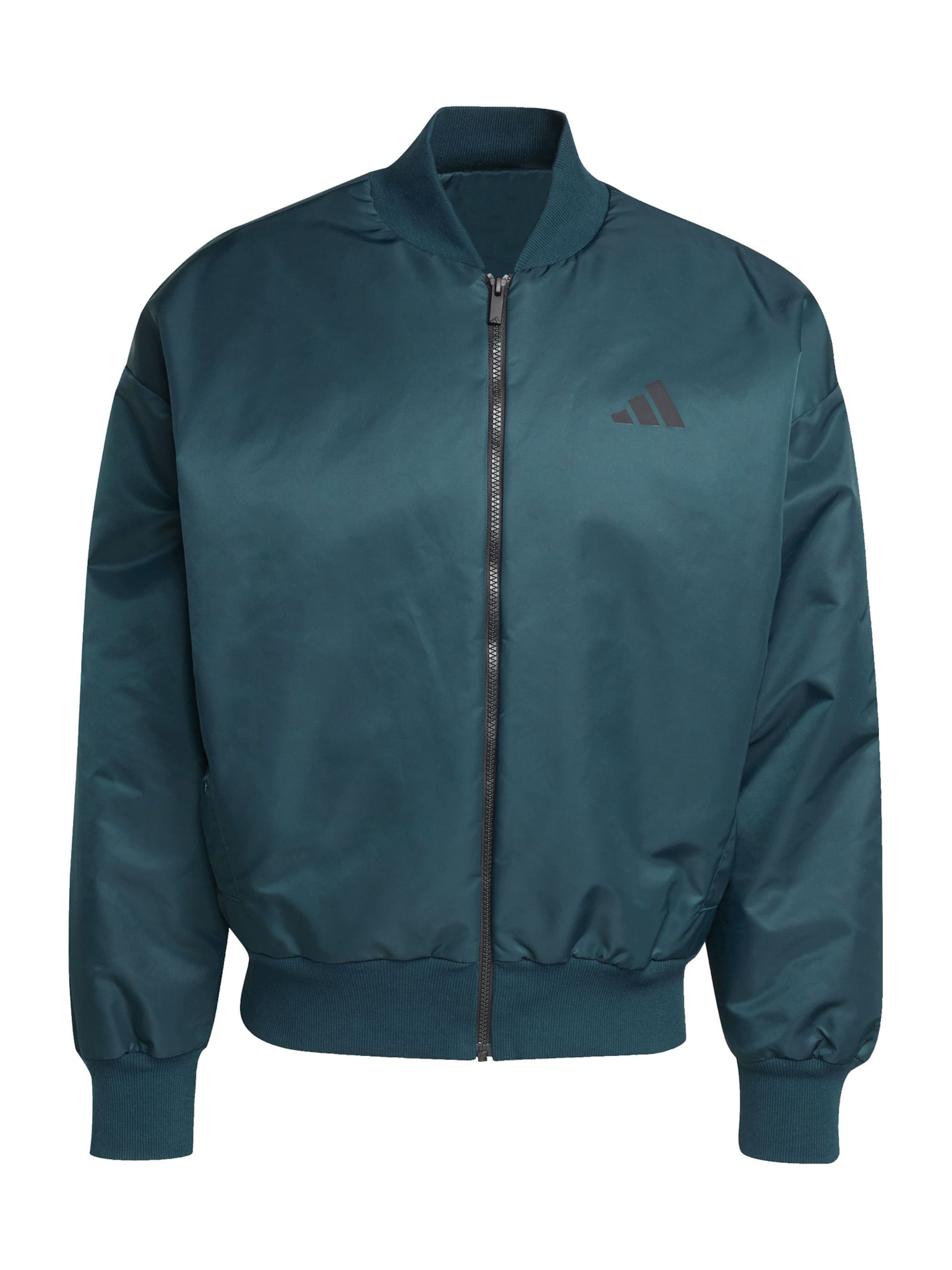ADIDAS SPORTSWEARSportska jakna 'STADIUM' - zelena boja: prednji dio