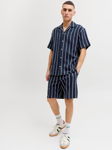 Loosefit Pantalon JACK & JONES en bleu