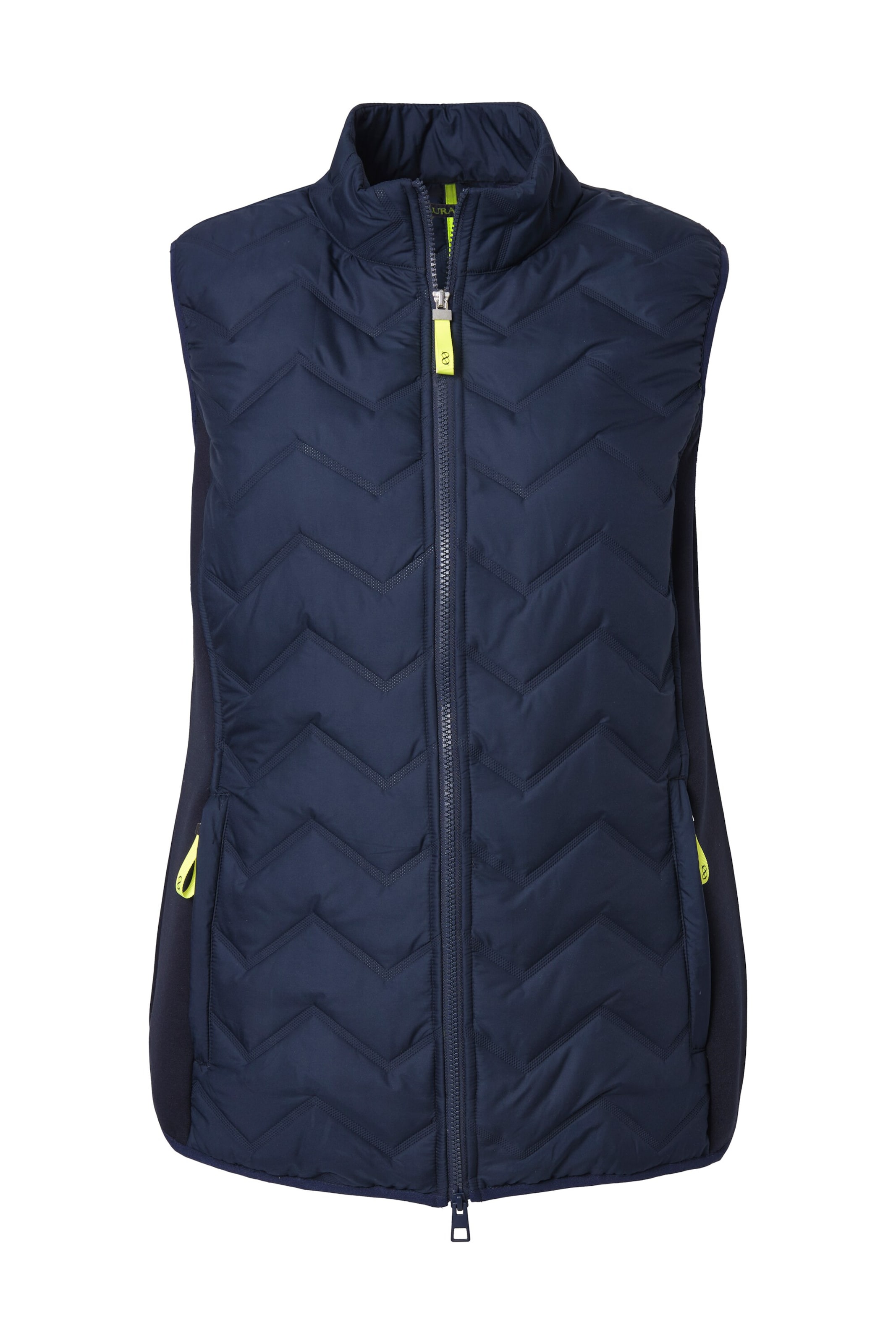 LAURASØN Bodywarmer in Blauw: voorkant