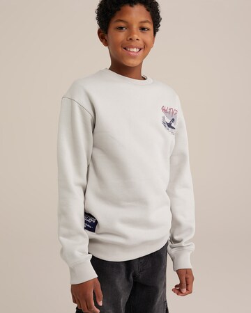 WE Fashion Sweatshirt in Beige