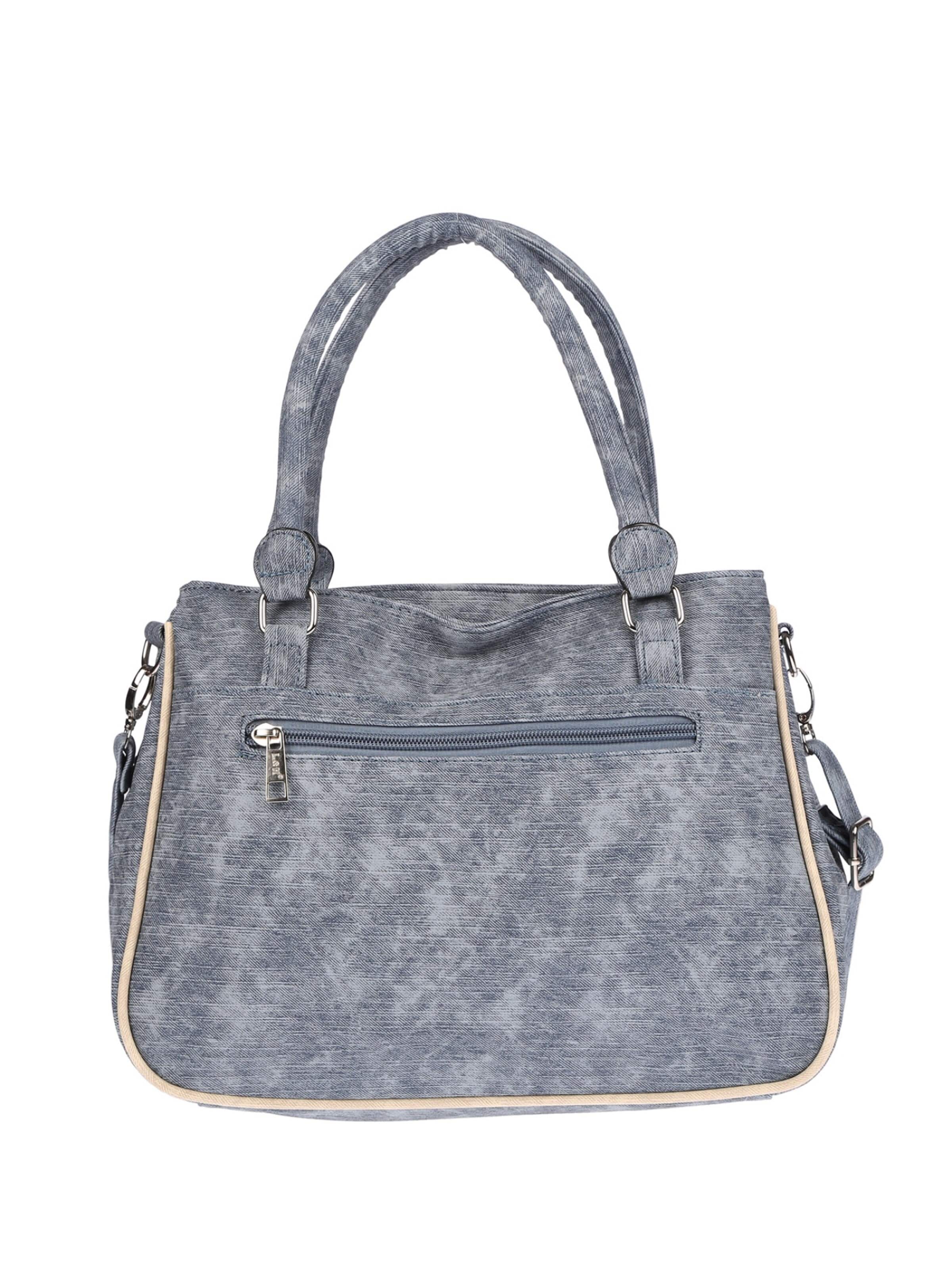 Christian Wippermann Handtasche 'Große Damen Tasche Umhängetasche Schultertasche'‌‌‌‌‌‌‌‌ in Blau