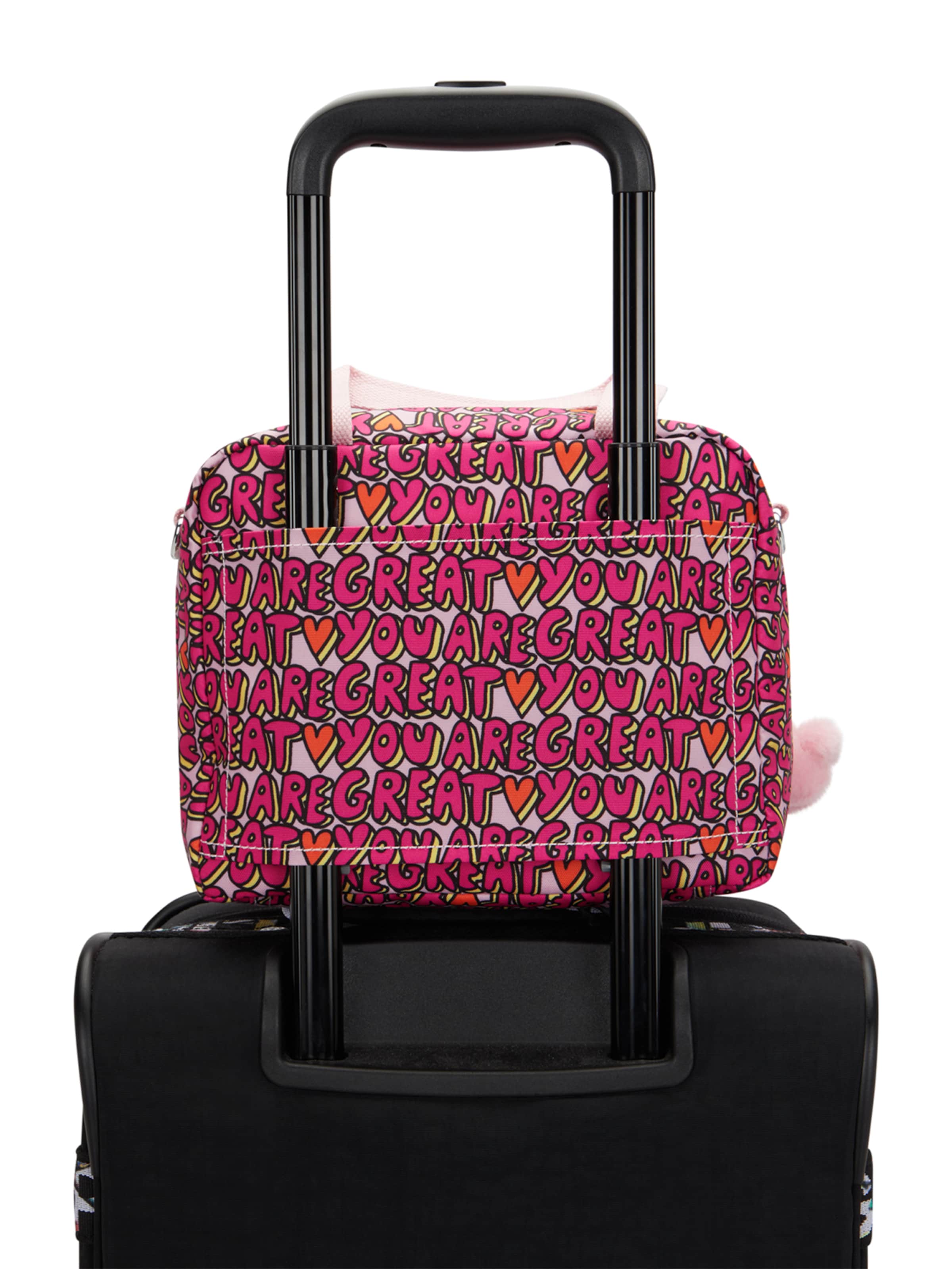 KIPLING - Bolso de mano 'MIYO' en rosa