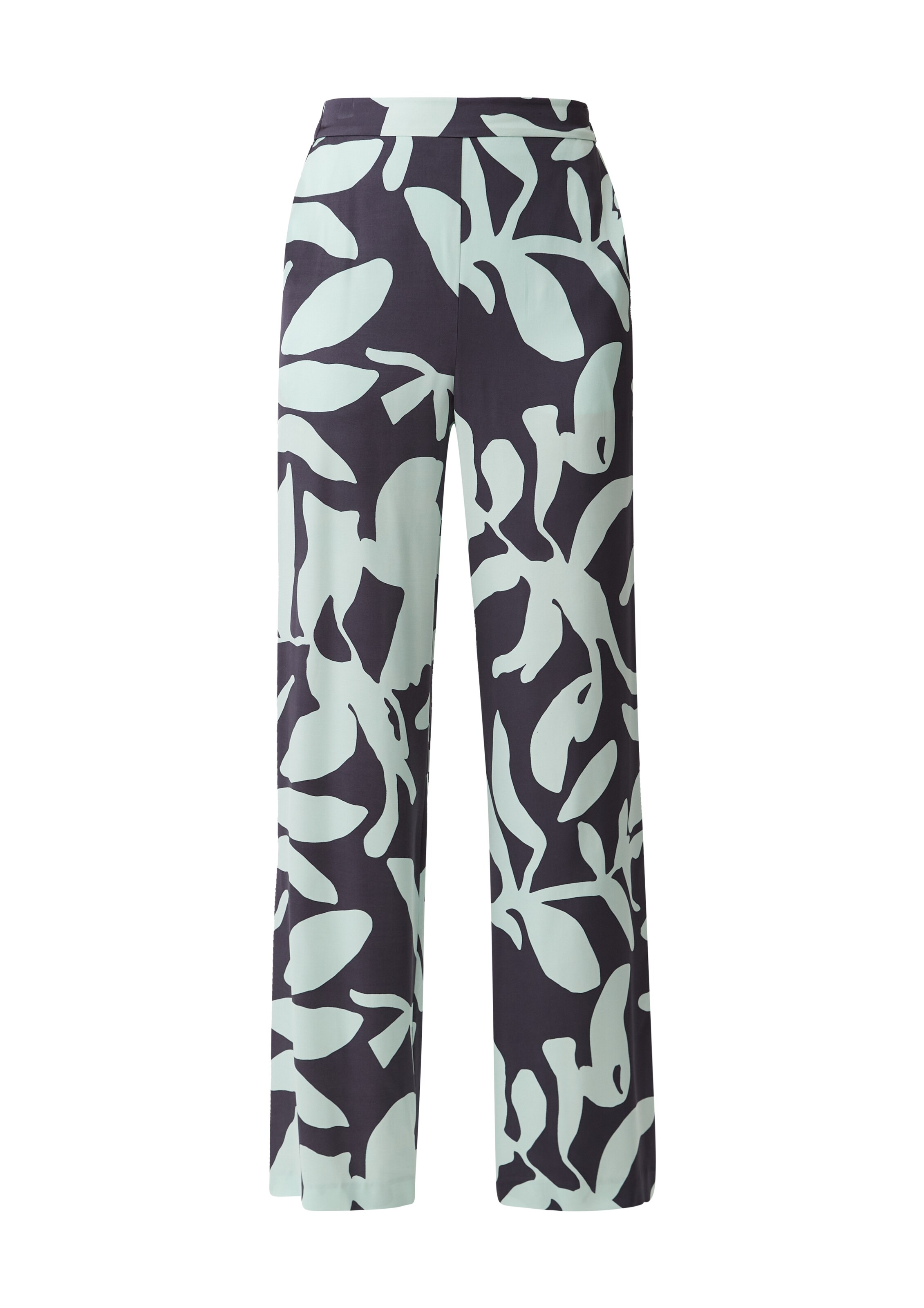 COMMA Loose fit Trousers in Blue: front