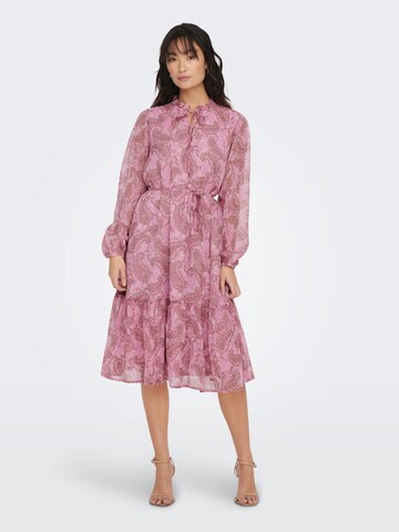 JDY Платье 'LOHAN' в Ярко-розовый