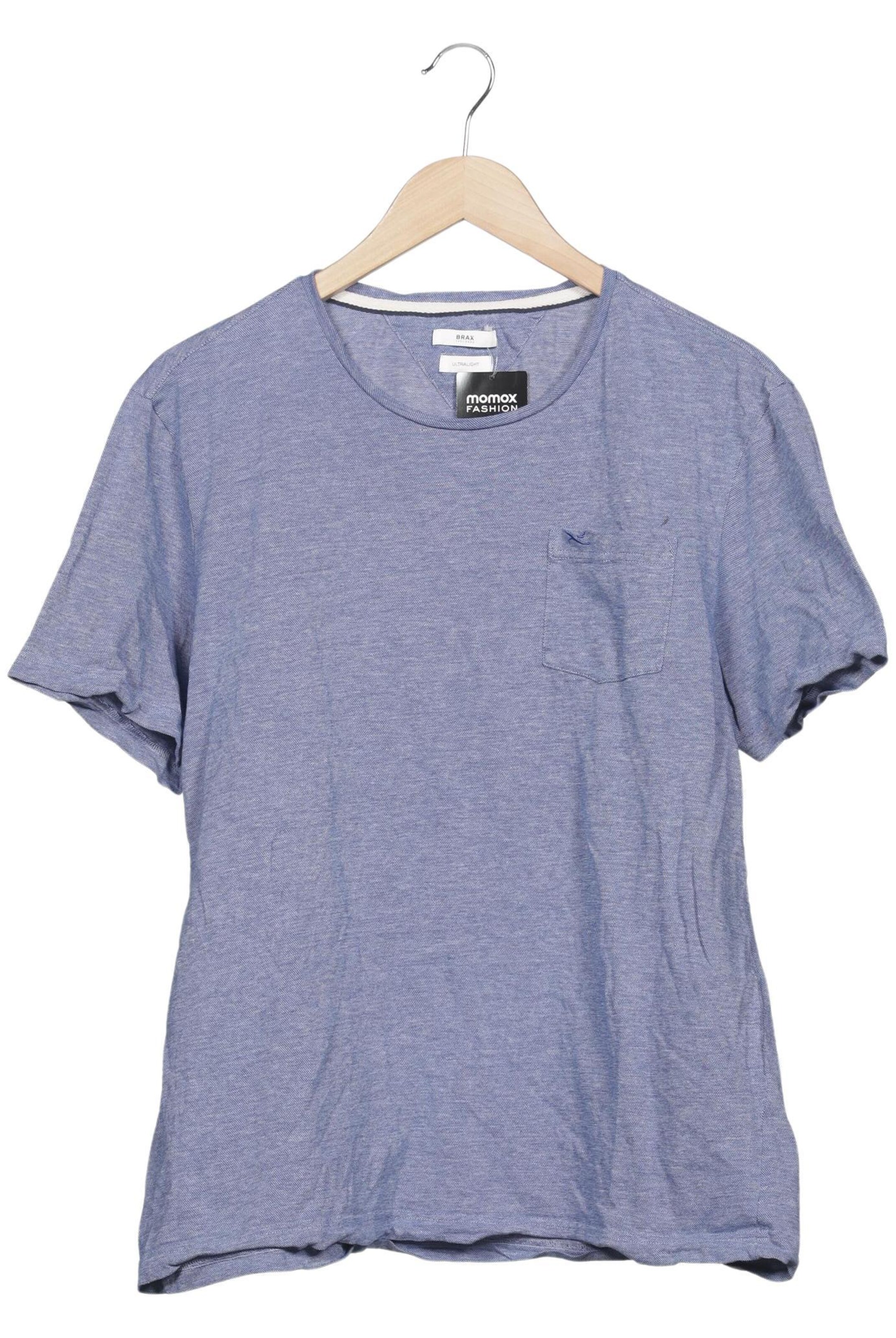 BRAX Shirt in 4XL in Blue: front