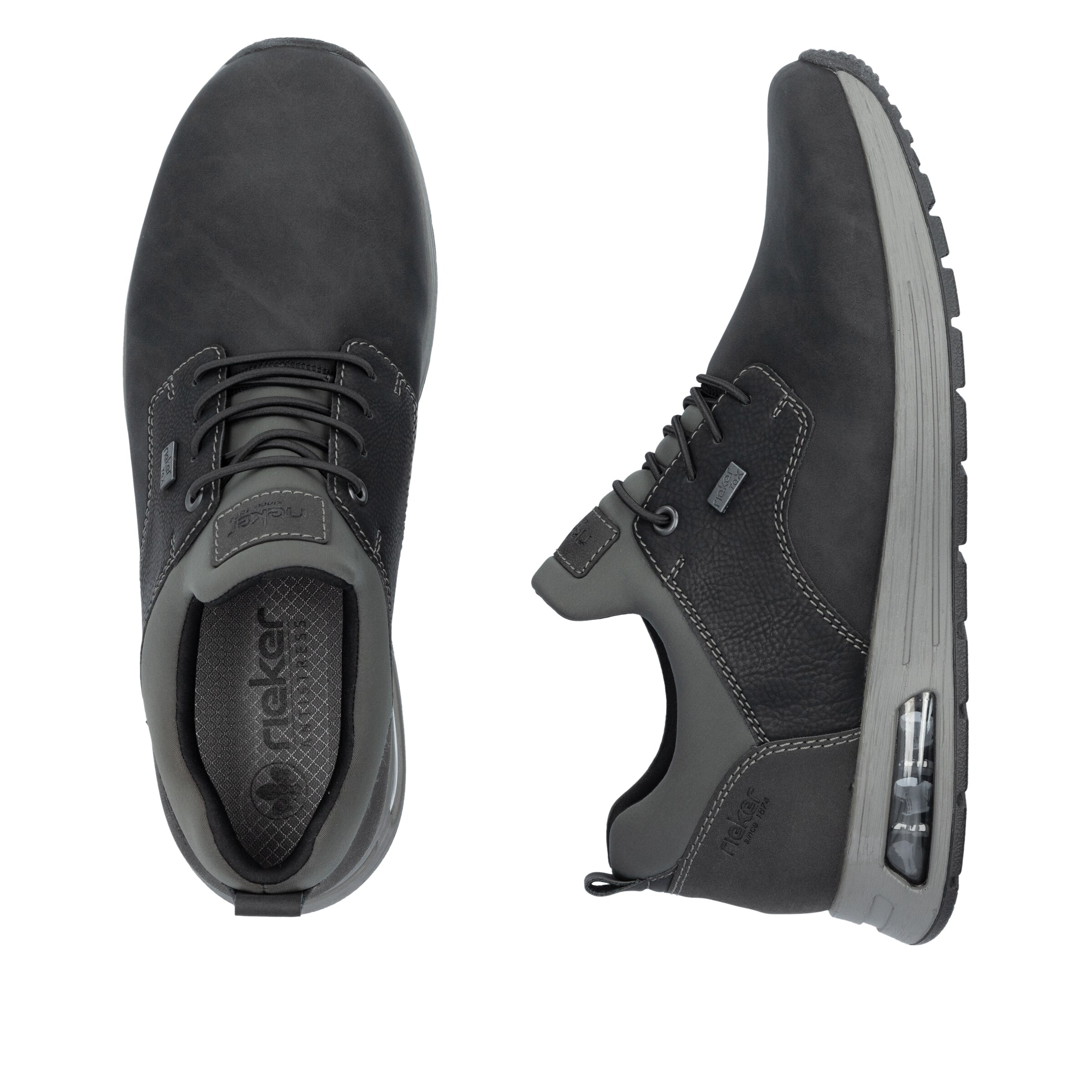 Rieker Slip-Ons 'B1052' in Grey