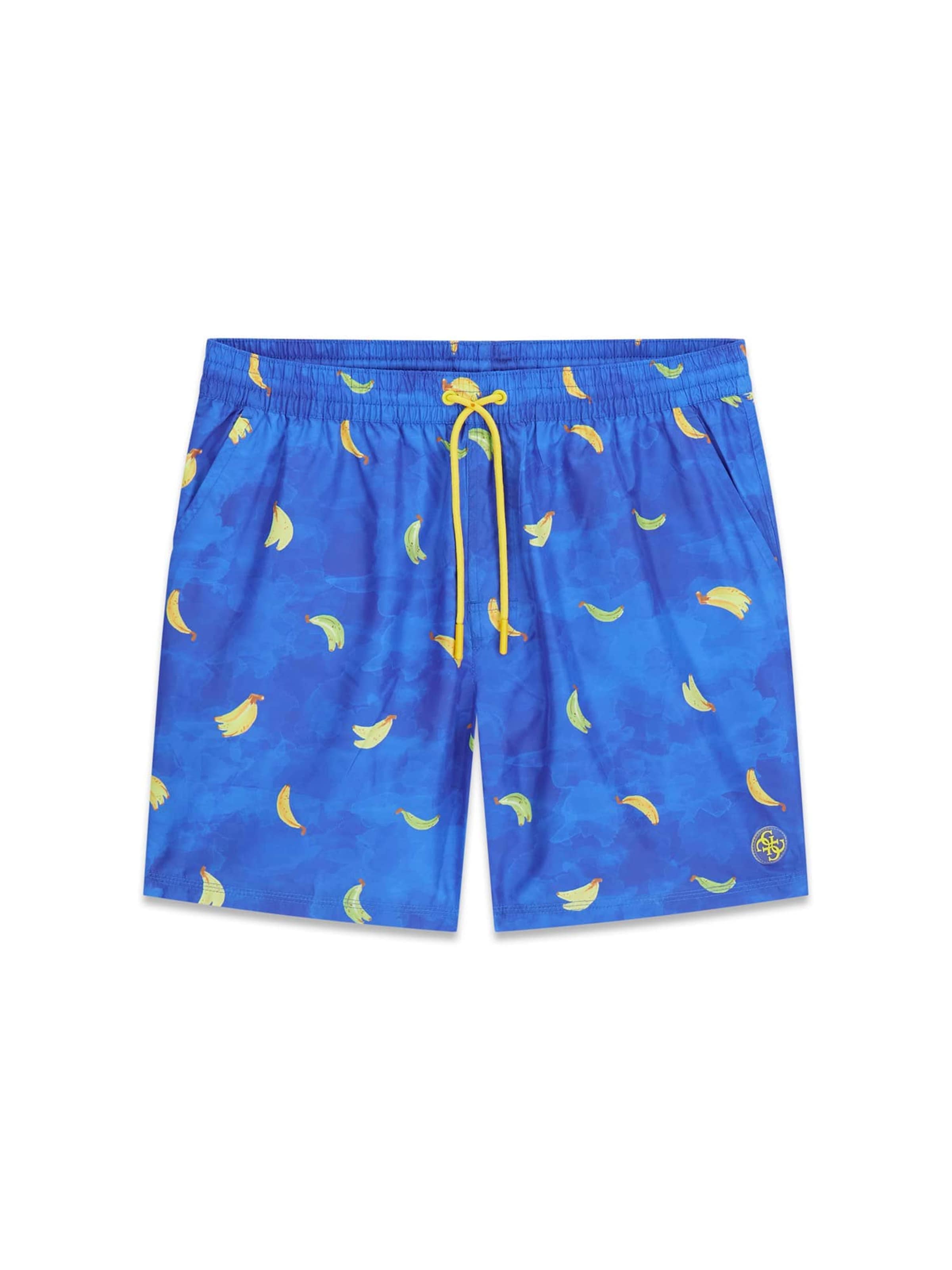 GUESS Badeshorts in Blau: Vorderseite